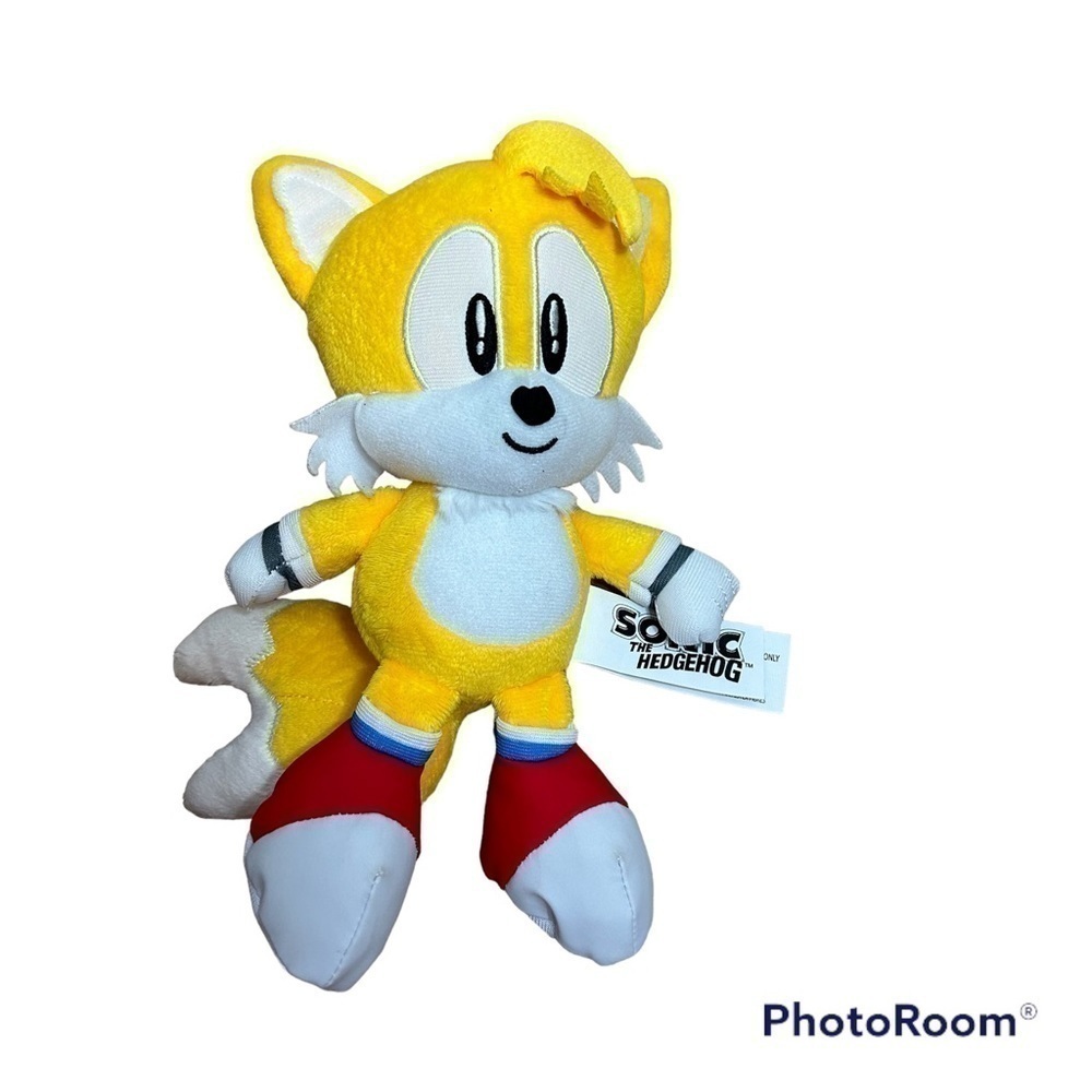 Sonic the Hedgehog Tails Plush Yellow Kids Toy Stuffed
